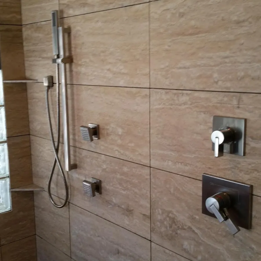 Shower fixture installation for Water Heater Installation in Brookville